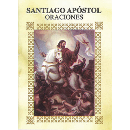 LIBRITO ORACIONES SANTIAGO APOSTOL 7X5 CM