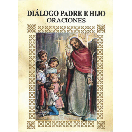LIBRITO ORACIONES DIALOGO PADRE E HIJO 7X5 CM