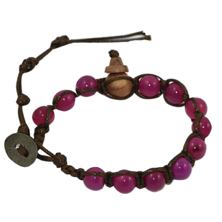 PULSERA TAMASHI AGATA ROSA REF 13733001