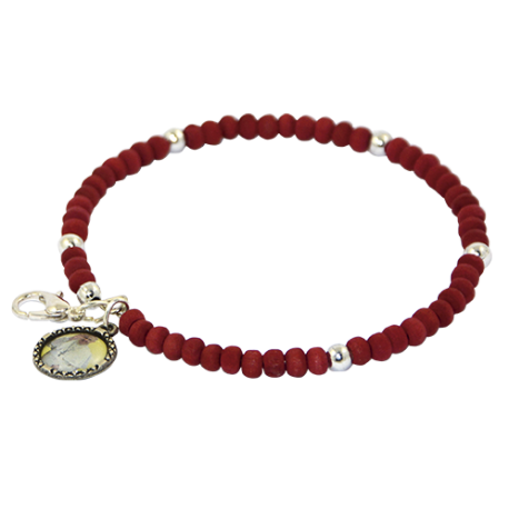 PULSERA PERFUMADA PAPA FRANCISCO CON BLISTER