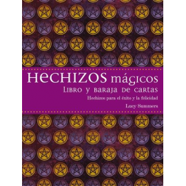 HECHIZOS MAGICOS LIBRO Y BARAJA DE CARTAS