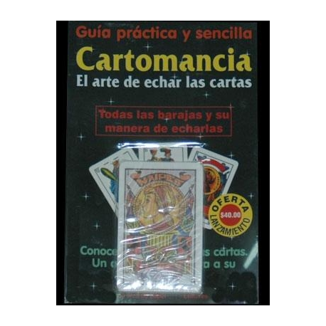 CARTOMANCIA, GUIA PRACTICA Y SENCILLA (INCLUYE BARAJA)