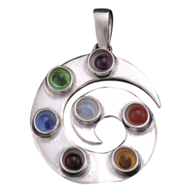 CHAKRA ESPIRAL 3CM