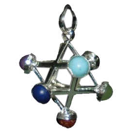 CHAKRA ESTRELLA MERCABA 3cm (NO ES PLATA)