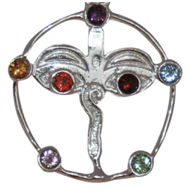 CHAKRA OJOS DE BUDA CIRCULAR 3 CM