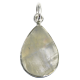 COLGANTE LAGRIMA ENGARCE PLATA PIEDRA LUNA 2CM