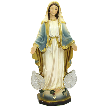 VIRGEN MILAGROSA MEDALLAS 20CM REF 3372523