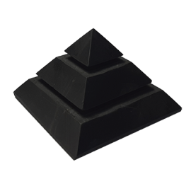 SHUNGIT PIRAMIDE SAKKARA 5X5X5CM APROX