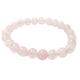 CUARZO ROSA 8mm BOLA PULSERA