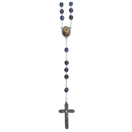 ROSARIO REF86 CRISTAL NEGRO PERPETUO SOCORRO ROSARIO REF86 CRISTAL NEGRO PERPETUO SOCORRO