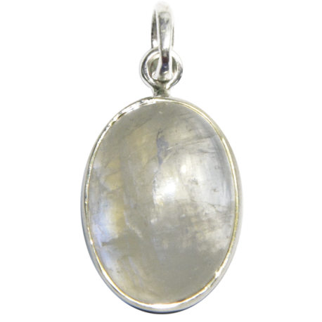 COLGANTE OVAL ENGARCE PLATA PIEDRA LUNA 2CM