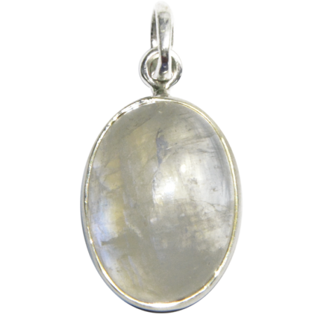 COLGANTE OVAL ENGARCE PLATA PIEDRA LUNA 1,5CM