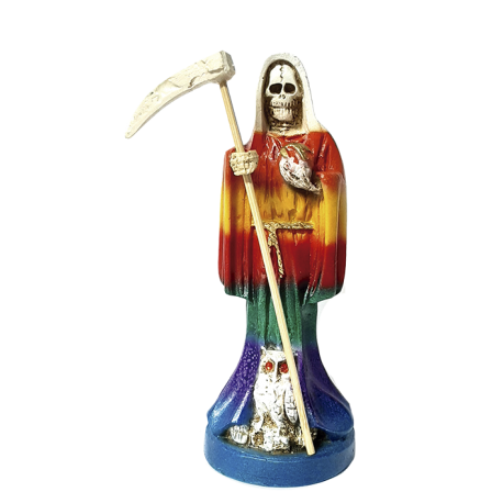 SANTA MUERTE SIETE COLORES 30CM