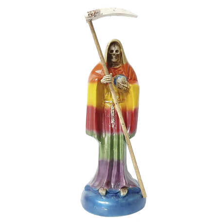 SANTA MUERTE SIETE COLORES 25cm APROX.