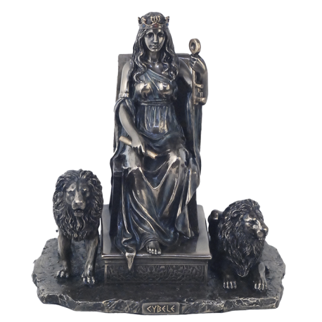 MADRE DIOSES GRIEGOS CYBELE 18x13,50x19CM REF15974