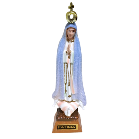 VIRGEN FATIMA HIGROMETRO CAMBIA COLOR 12CM 02060232