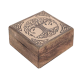ARBOL DE LA VIDA CAJA CUADRADA MADERA 14X14cm 22724