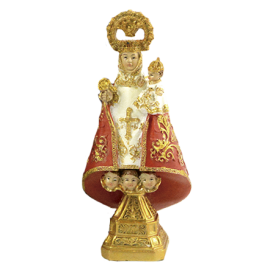 VIRGEN COVADONGA ROJA 12CM REF 00035