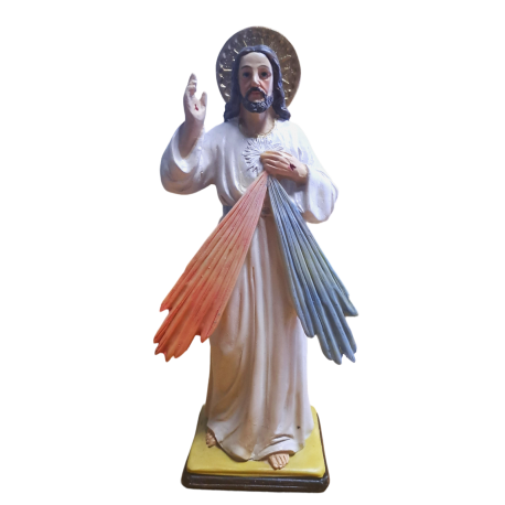 JESUS MISERICORDIOSO 20CM BASE CUADRADA 02030646