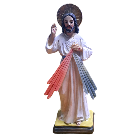 JESUS MISERICORDIOSO 13CM BASE CUADRADA 02030645