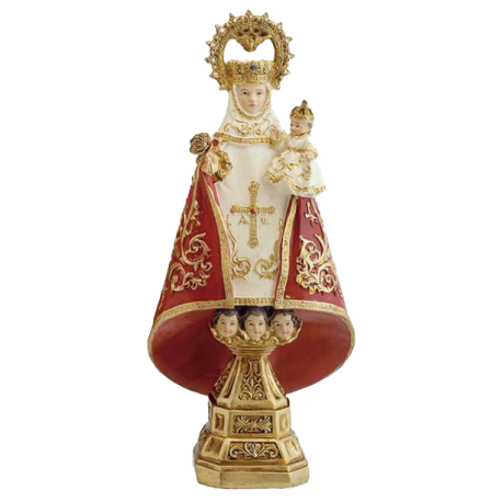 VIRGEN COVADONGA ROJA 20CM REF 00036 