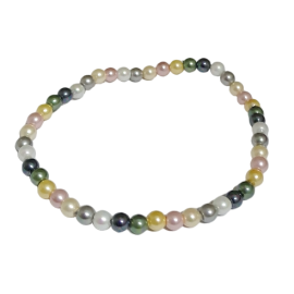 PERLAN MIX 4mm BOLA PULSERA