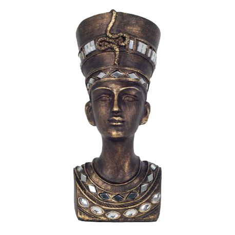 BUSTO REINA NEFERTITI 7,50x11x18CM REF 34714