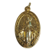 MEDALLA METAL DORADO MILAGROSA 2.8 CM G028-D3