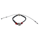 BENITO PULSERA MEDALLA BRILLOS CORDON 
