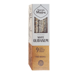 VARILLA SAGRADA MADRE HIERBAS GRUESO OLIVANO BLANCO 