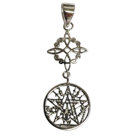 NUDO DE BRUJAS - TETRAGRAMATON COLGANTE 2.5CM APROX 55726