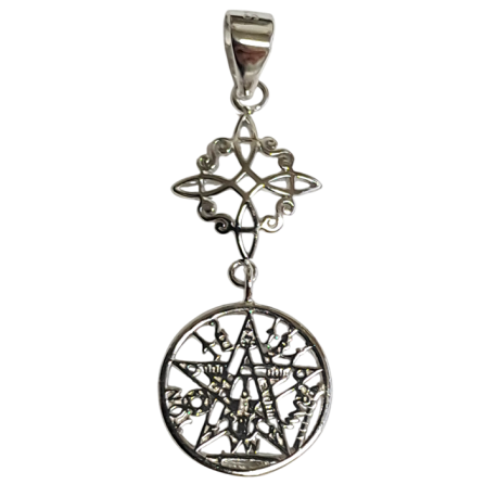 NUDO DE BRUJAS - TETRAGRAMATON COLGANTE 2.5CM APROX 55726 NUDO DE BRUJAS - TETRAGRAMATON COLGANTE 2.5CM APROX 55726