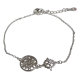 NUDO DE BRUJAS - TETRAGRAMATON PULSERA PLATA PROTECCION