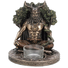 CERNUNNOS DIOS CELTA 12X12X13.5 CM APROX 31228