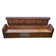 PORTA INCIENSO BAUL MADERA TALLADA 26X6X5CM APROX 9434019