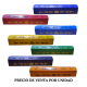 PORTA INCIENSO CAJA MADERA COLORES 30X5X6CM APROX 10588069-070