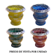 QUEMADOR INCIENSO LATON COLORES 7X5X6CM APROX 10538075