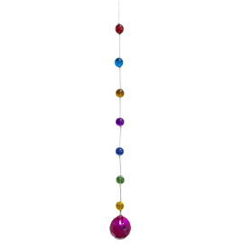 TIRA BOLAS FENG SHUI CHAKRAS BOLA ROSA 3421015