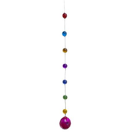 TIRA BOLAS FENG SHUI CHAKRAS BOLA ROSA 3421015 TIRA BOLAS FENG SHUI CHAKRAS BOLA ROSA 3421015