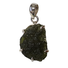 MOLDAVITA COLGANTE PLATA ENGARCE