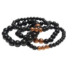 PULSERA SHUNGIT COBRE