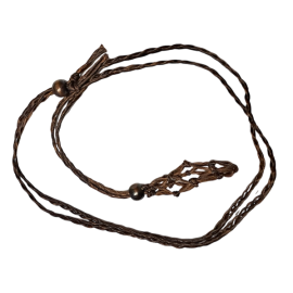 PORTA MINERAL COLLAR MACRAME