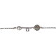PULSERA PLATA LLAVE BENITO JUDAS MEDALLA 