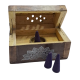 INCENSARIO CAJA MADERA CONOS MANDALA 9X5CM 10588066-014