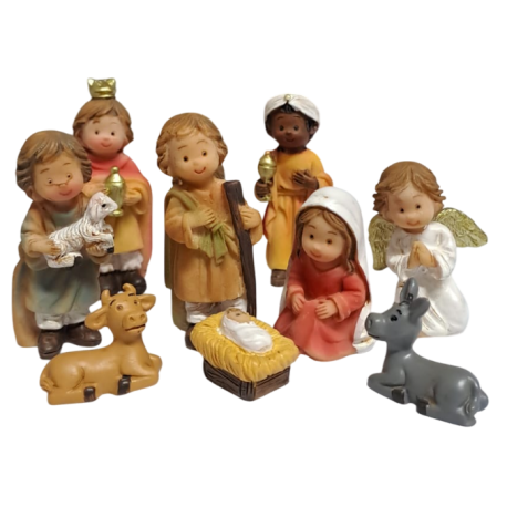 NACIMIENTO INFANTIL 10 FIGURA 5,5CM 10023264