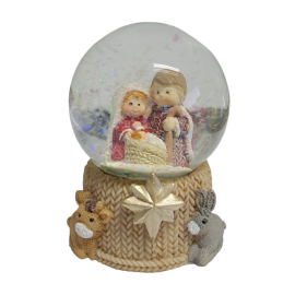 NACIMIENTO INFANTIL BOLA AGUA 6X5CM BASE CON ESTRELLA 10023281 NACIMIENTO INFANTIL BOLA AGUA 6X5CM BASE CON ESTRELLA 10023281