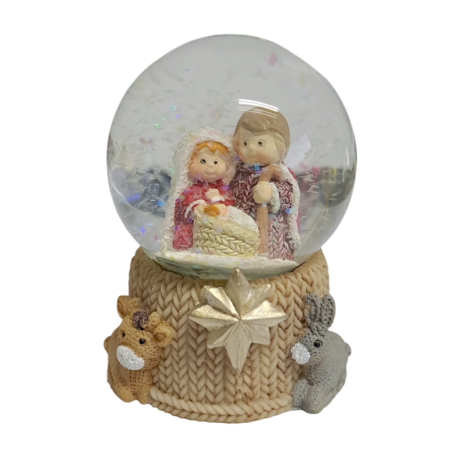 NACIMIENTO INFANTIL BOLA AGUA 6X5CM BASE CON ESTRELLA 10023281 NACIMIENTO INFANTIL BOLA AGUA 6X5CM BASE CON ESTRELLA 10023281