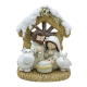 NACIMIENTO 8,5X7CM PESEBRE TONOS CLAROS 10023289