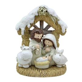 NACIMIENTO 8,5X7CM PESEBRE TONOS CLAROS 10023289 NACIMIENTO 8,5X7CM PESEBRE TONOS CLAROS 10023289