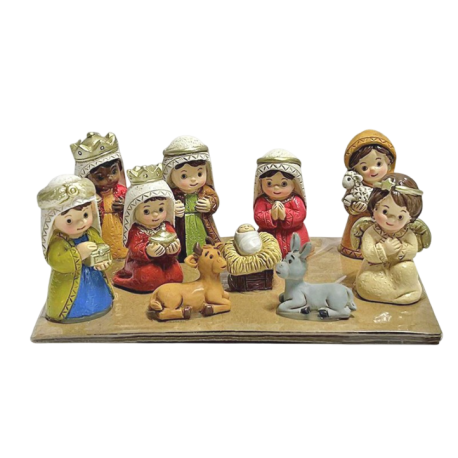NACIMIENTO INFANTIL 10 FIGURA 4,5CM 10023300 NACIMIENTO INFANTIL 10 FIGURA 4,5CM 10023300